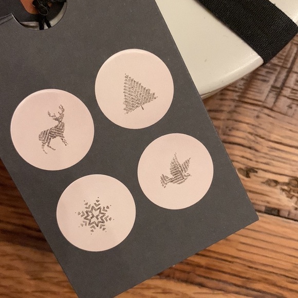 Hearth & Hand by Magnolia Holiday Christmas Coasters NWT - Picture 3 of 8